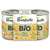 Millo doce en gran BONDUELLE Bio lote 2x140 g
