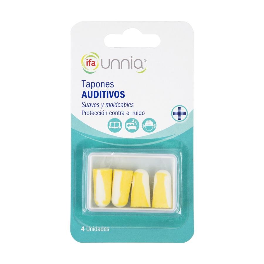 Tapones auditivos espuma IFA UNNIA blister 4 unidades