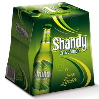 Cervexa Shandy CRUZCAMPO botello pack 6x25 cl