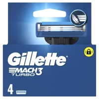 Cargador GILLETTE mach3 turbo 4 unidades