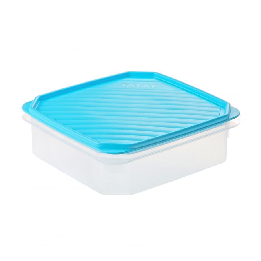 Contenedor alimentario TATAY plástico azul 1,3 l