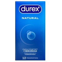 Preservativos DUREX Natural Classic 12 unidades