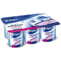 Yogur griego IFA ELIGES con fresas 6X125 g