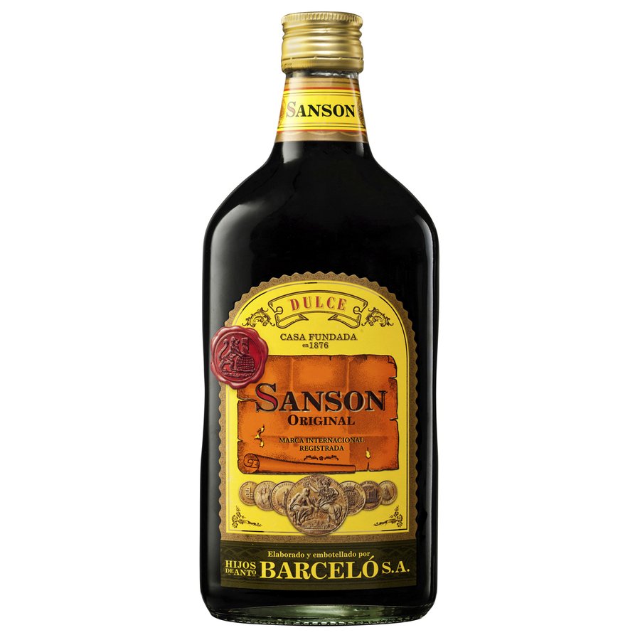 Vino dulce quinado SANSON botella  1 l