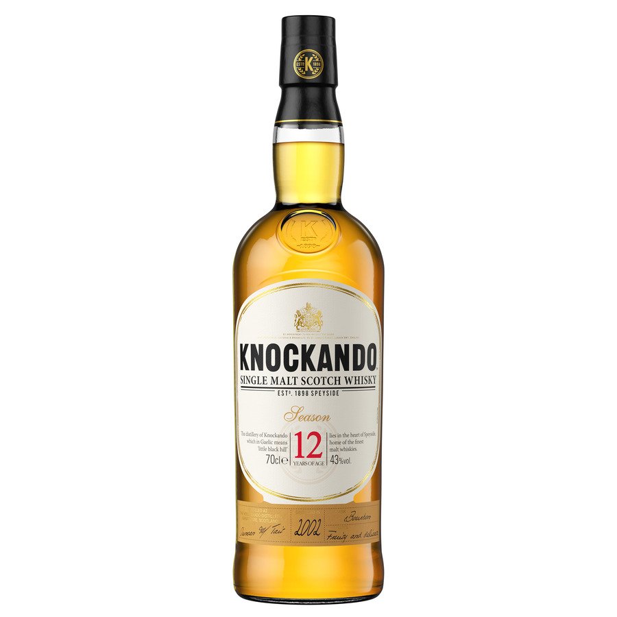 Whisky malta KNOCKANDO botella 70 cl
