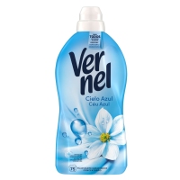 Suavizante concentrado VERNEL Cielo Azul 75 lavados 1,35 l