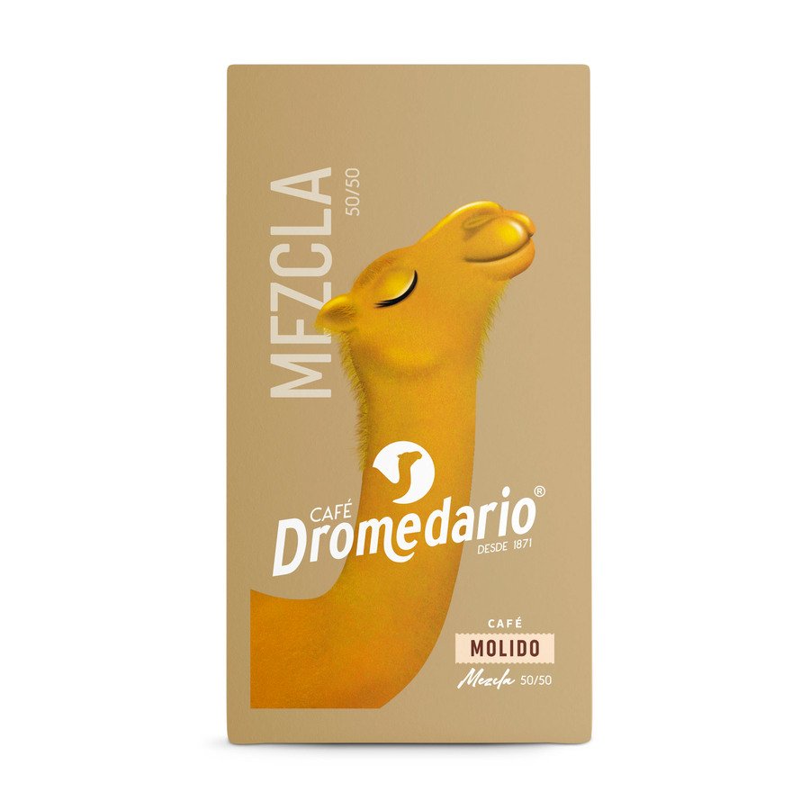 Café molido mezcla (50/50) DROMEDARIO paquete 250 g