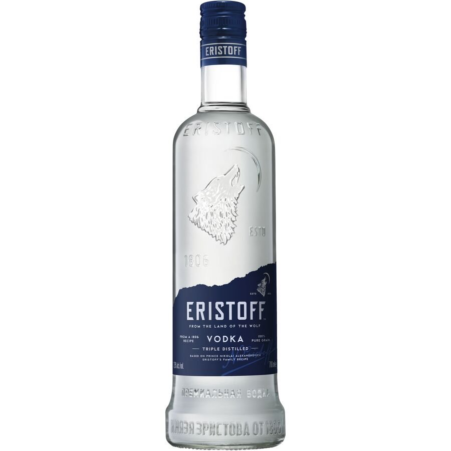 Vodka ERISTOFF botella 70 cl