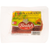 Jamón curado BOADAS taco 200 g