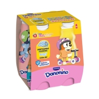 DANONINO DANONE bebedino amorodo-plátano 4x100 g