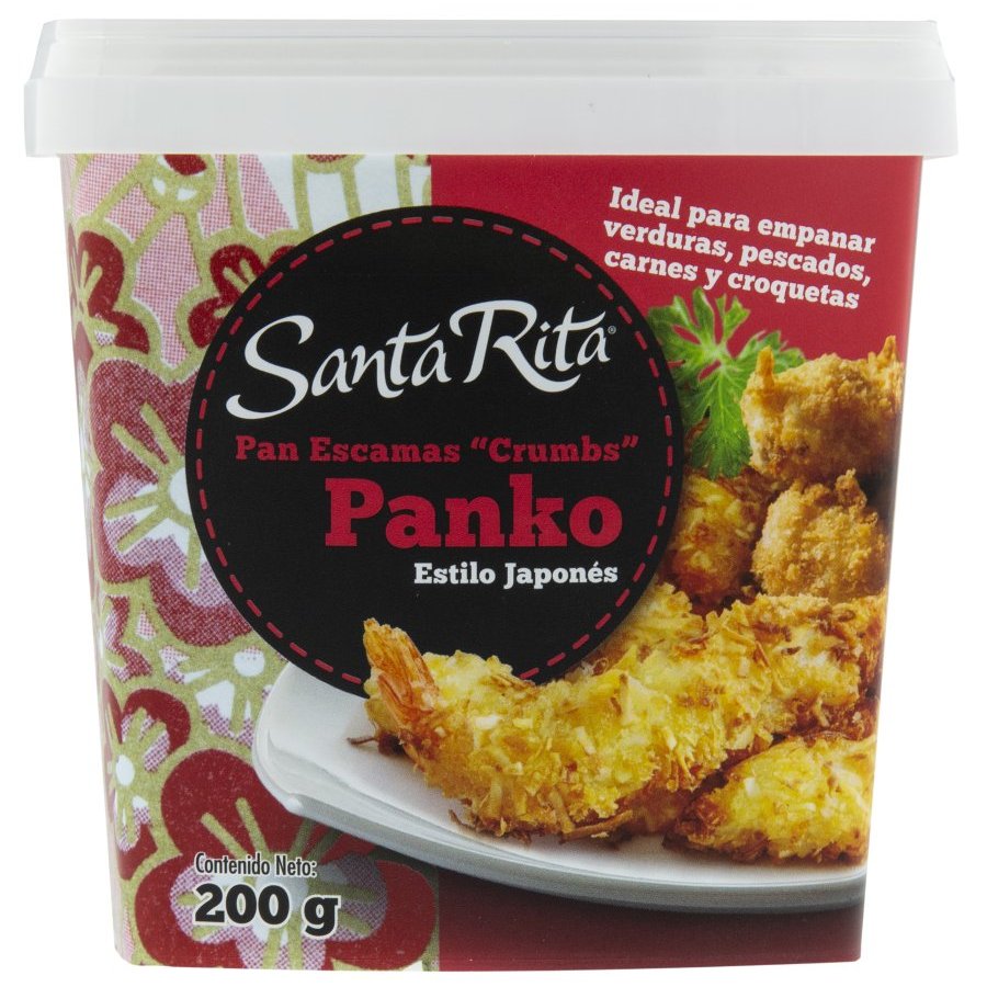 Pan en escamas Panko SANTA RITA tarrina 200 g