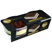Tiramisú DHUL pack 2x80 g