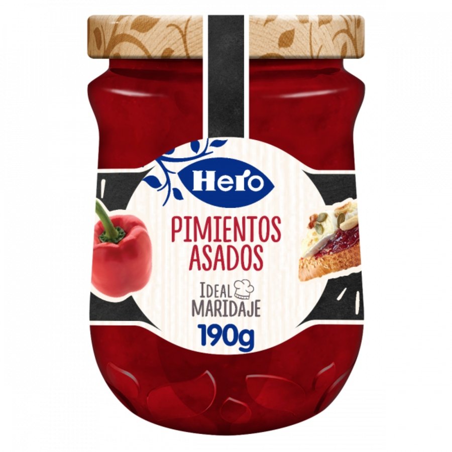 Mermelada HERO Maridaje pimientos 190 g