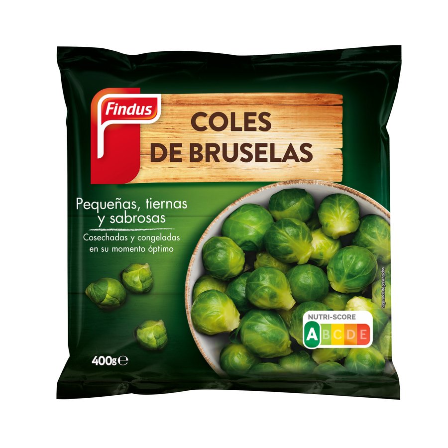 Coles de Bruselas congeladas FINDUS bolsa 400 g
