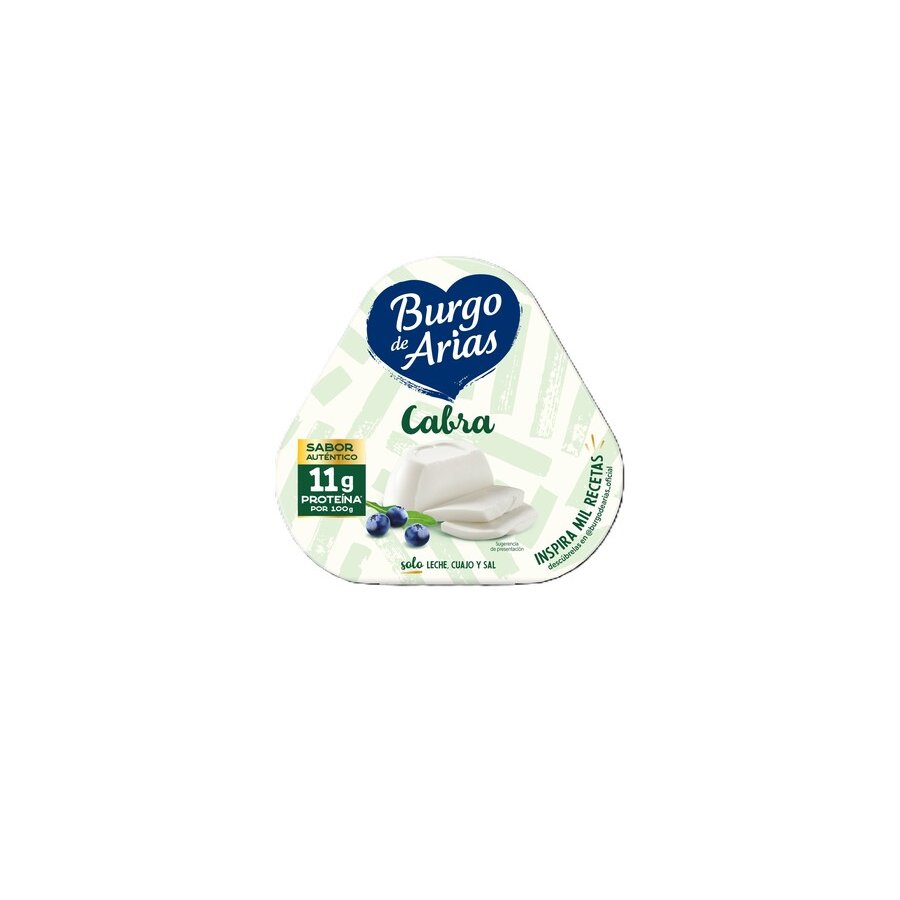 Queso fresco de cabra BURGO DE ARIAS pack 3x70 g