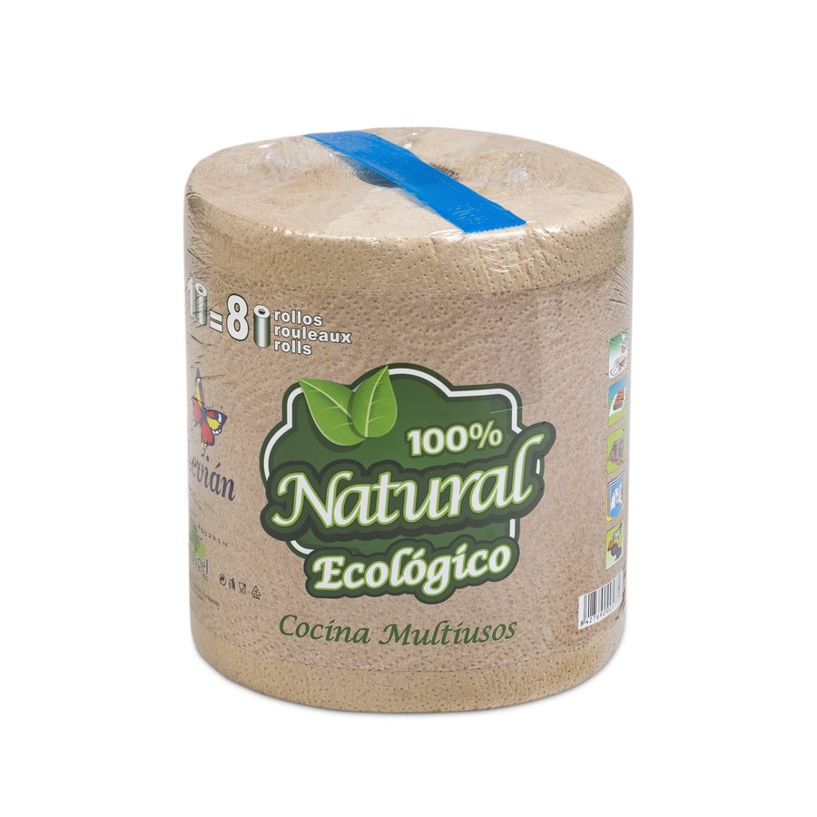 Papel de cocina LEVIAN natural ecológico 1 rollo