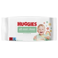 Toallitas HUGGIES limpieza corporal bebé 56 unidades