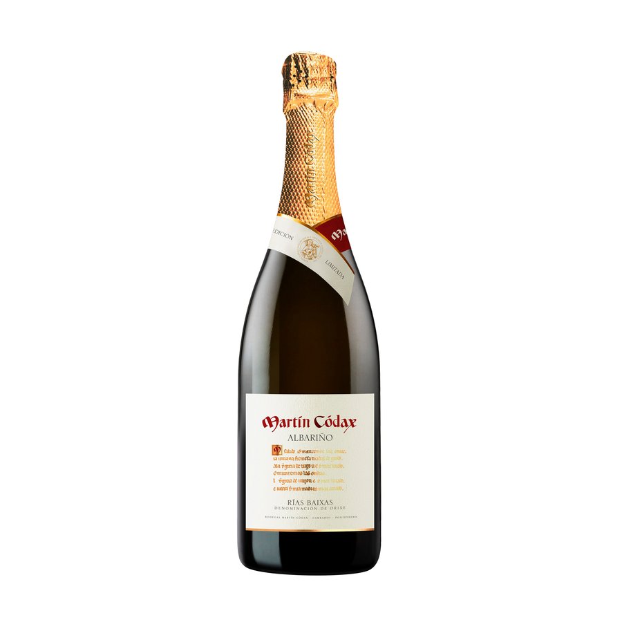 Vino Rías Bixas espumoso MARTIN CODAX botella 75 cl