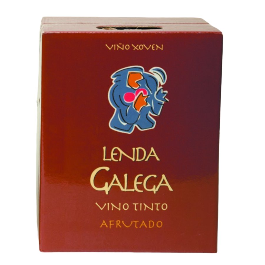 Vino tinto de mesa LENDA GALEGA bag in box 5 l