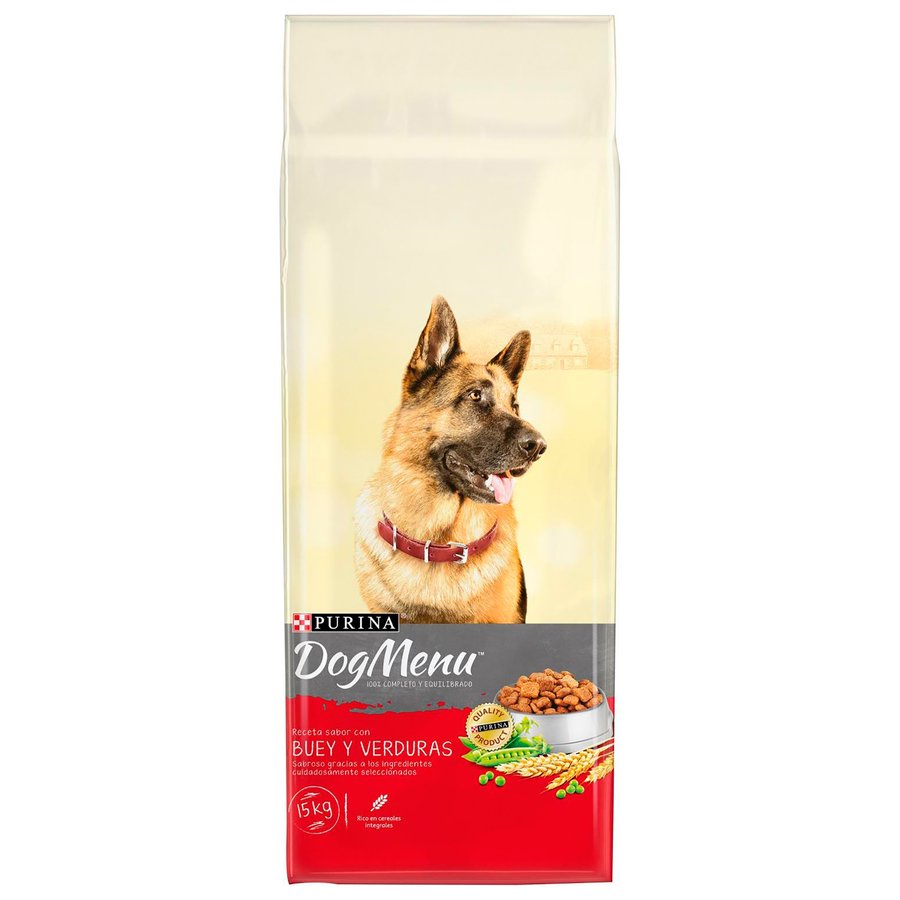Imagen de Alimento perro PURINA DOG MENU buey y verduras 15 kg