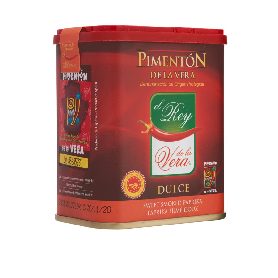 Pimentón De La Vera EL REY DE LA VERA dulce lata 75 g
