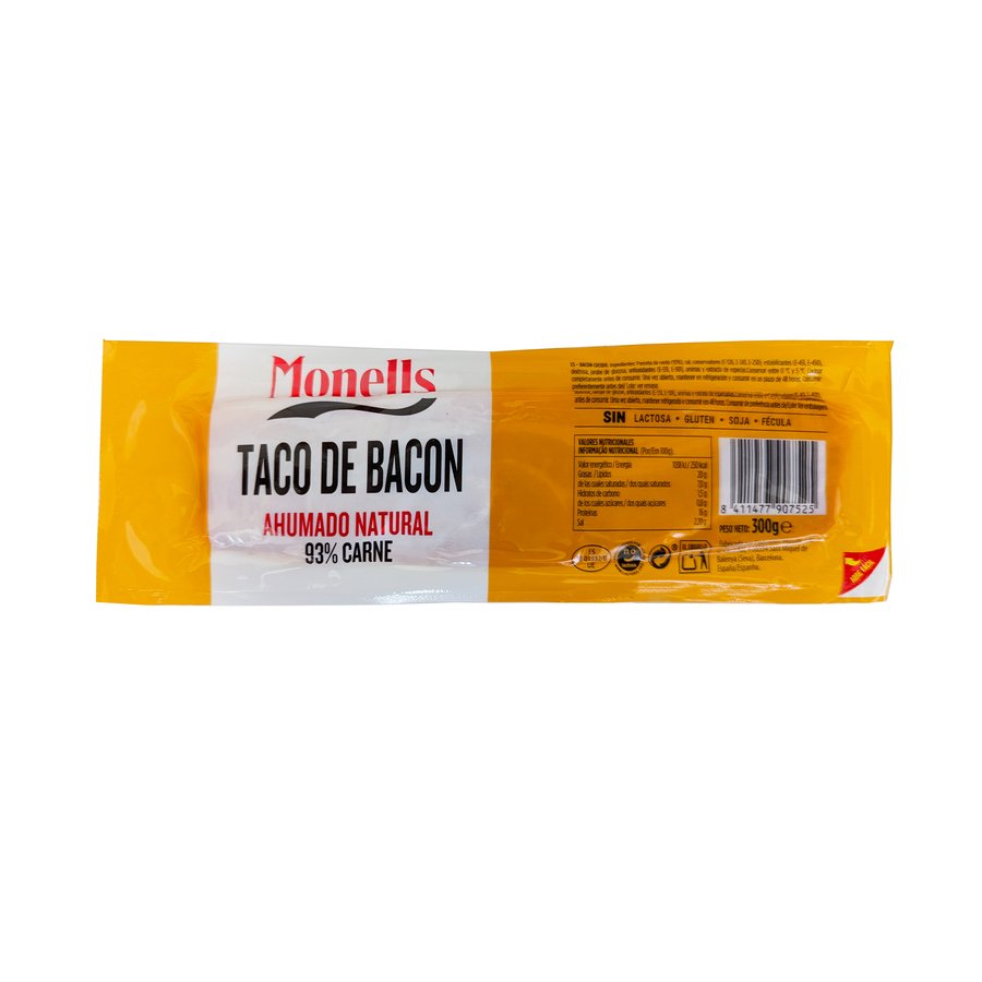 Bacon MONELLS taco 300 g