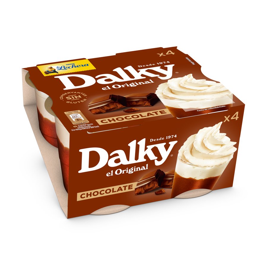 Crema DALKY chocolate nata pack 4x100 g
