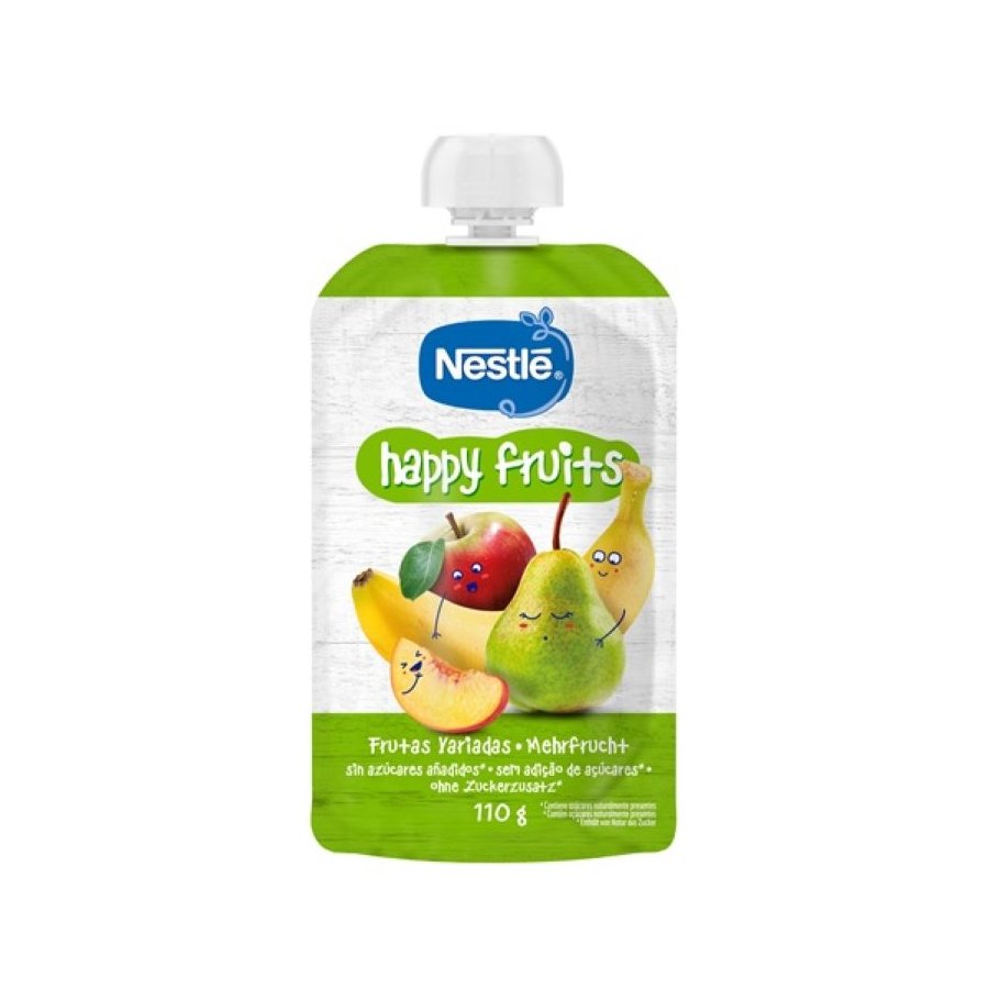 Imagen de Alimento infantil NESTLE Happy Fruits frutas variadas pouch 110 g