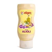 Salsa alioli IFA ELIGES sin gluten  bocabajo pet 300 ml