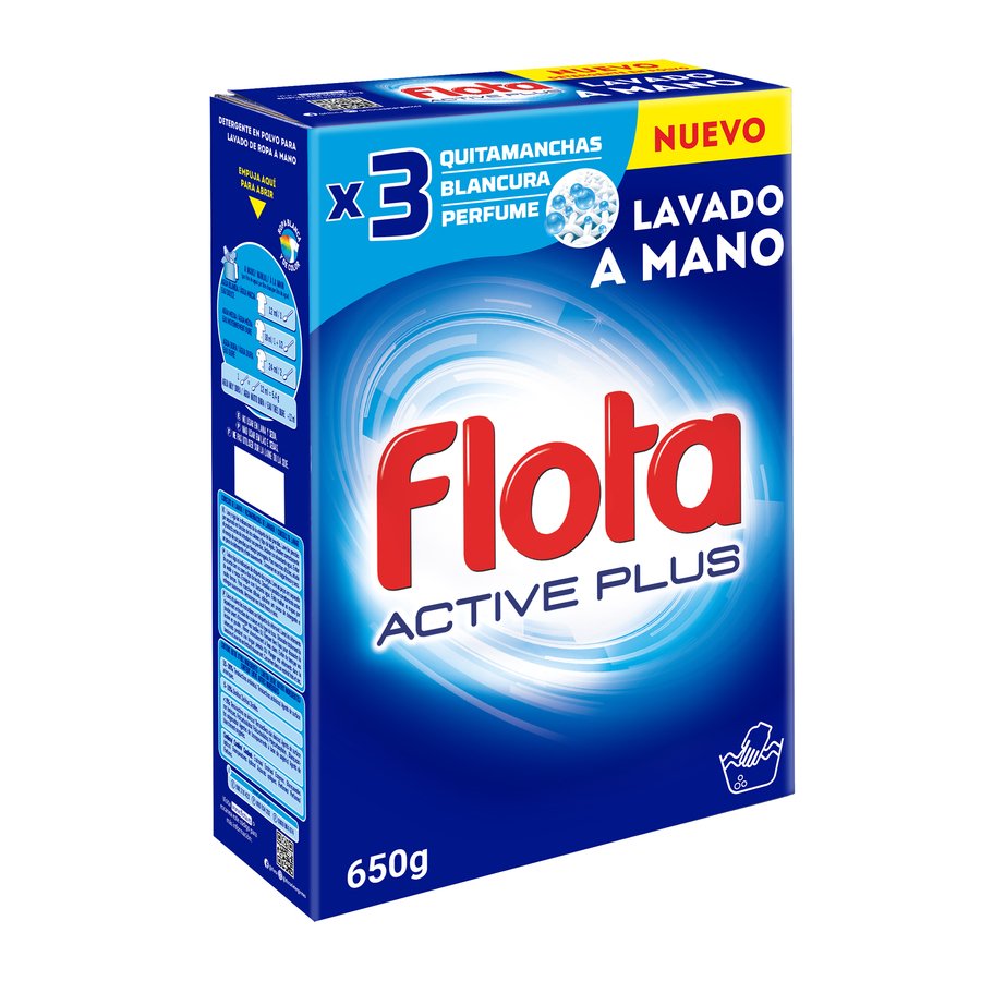 Detergente en polvo FLOTA A Mano 650 g
