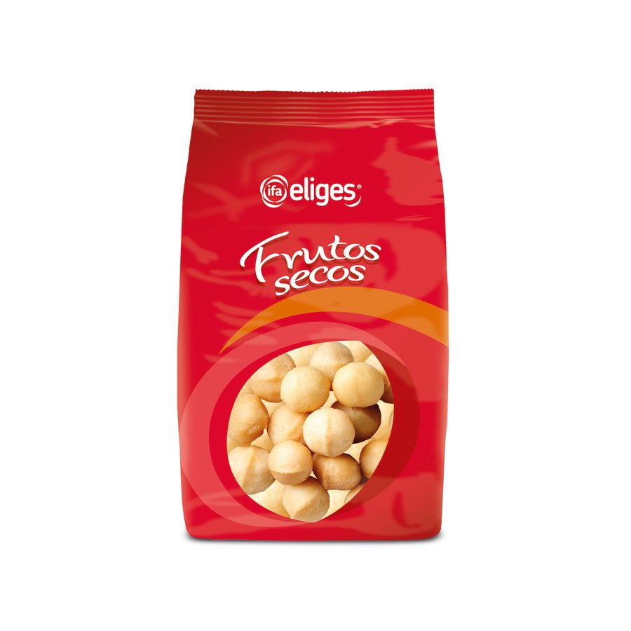 Nuez macadamia mondada tostada IFA ELIGES bolsa 100g
