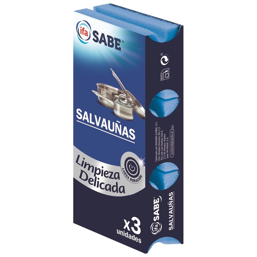 Salvauñas IFA SABE limpieza delicada 3 unidades