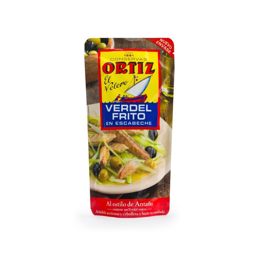 Verdel grande frito ORTIZ pouch 215 g pn.
