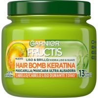 Mascarilla GARNIER FRUCTIS liso&brillo 320 ml