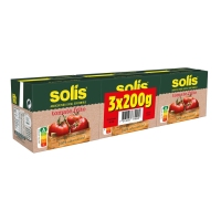 Tomate frito SOLIS brik pack 3x200 g