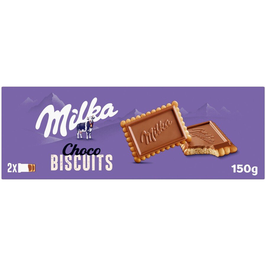 Galletas MILKA choco leche biscuit 150 g