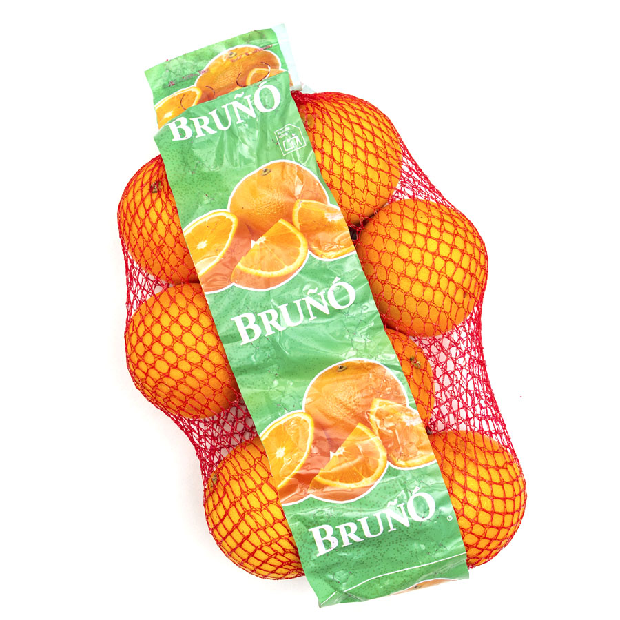 Naranja BRUÑO categoría 1ª calibre 5/6 (70/84mm) malla 2 kg