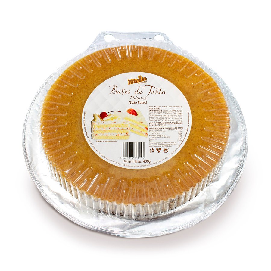 Bases de tarta MELS 400 g