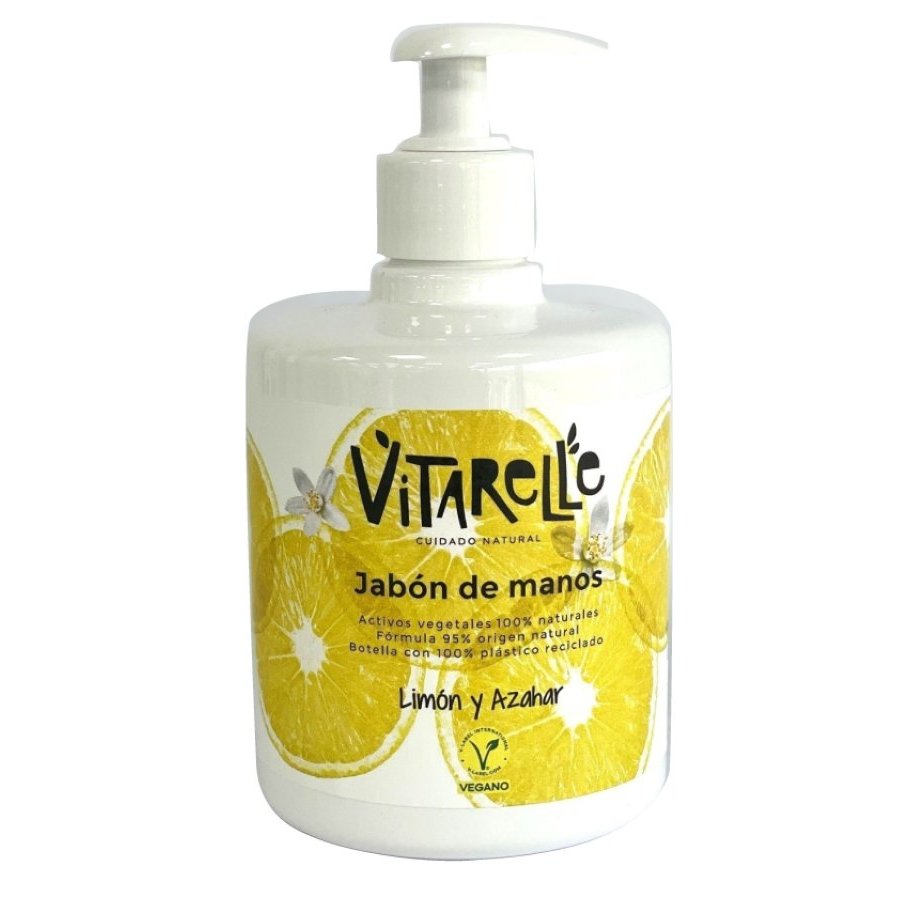 Jabón manos VITARELLE Limón y Azahar 500 ml
