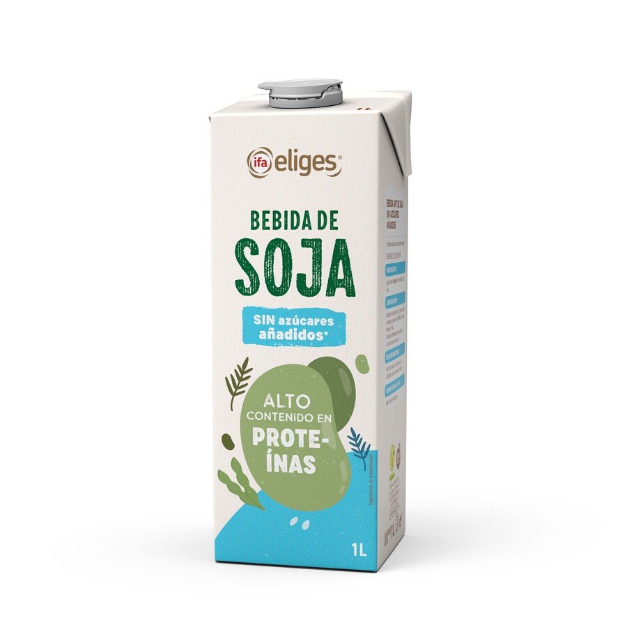 Bebida de soja IFA ELIGES sin azúcares añadidos 1 l