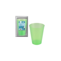 Bolsa 4 Vasos reutilizable verde BEST 500 cc