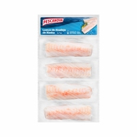 Lombos de abadexo conxelados PESCANOVA 4 porcións 400 g pn.