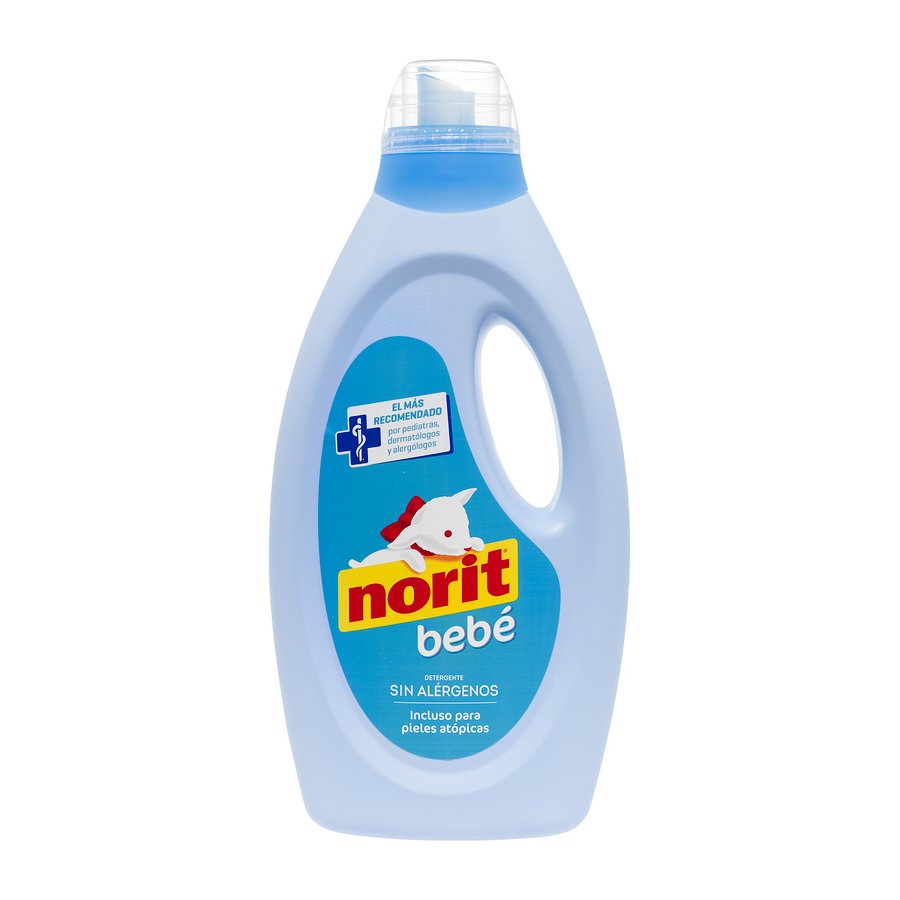 Detergente líquido prendas bebé NORIT 1125 ml