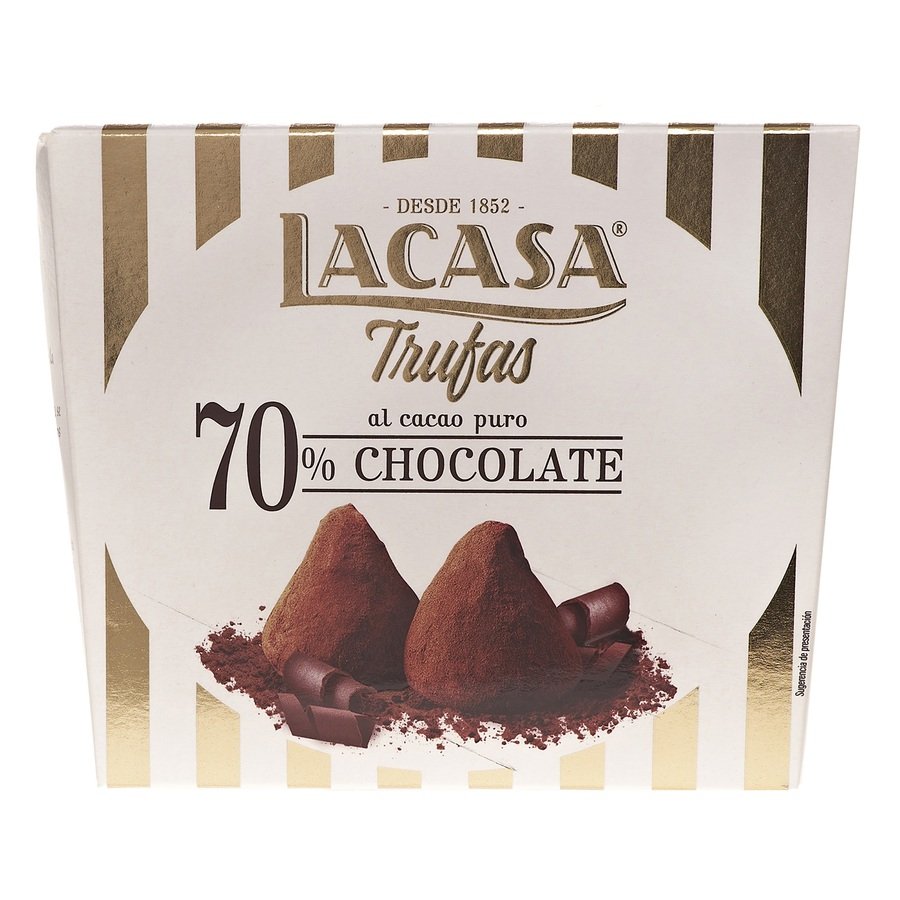 Trufas LACASA 70% chocolate 150 g