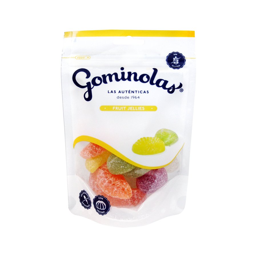 Caramelos goma GOMINOLAS Jellies Fruits sin gluten 150 g