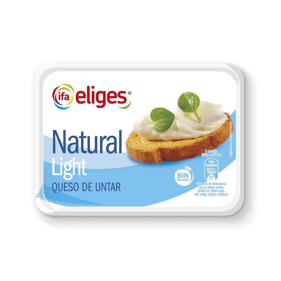 Queso untar IFA ELIGES natural light 250 g
