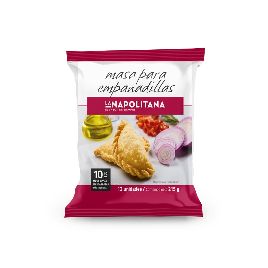 Masa empanadillas LA NAPOLITANA 12 unidades 215 g