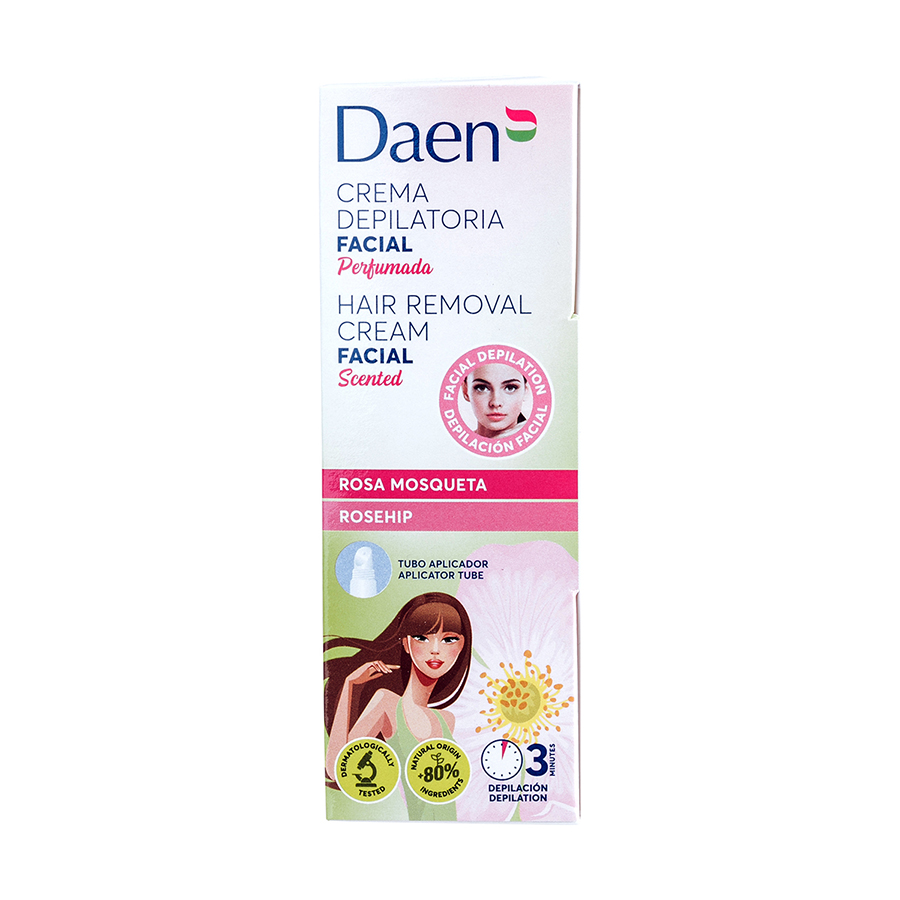 Crema depilatoria facial DAEN 15 ml