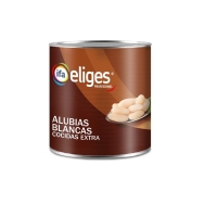 Alubias blancas cocidas extra IFA ELIGES 1,6 kg pne.