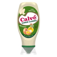 Salsa fina CALVE bocabajo 430 ml